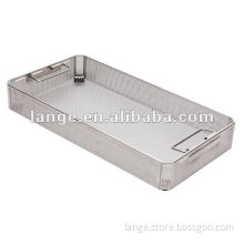 1/1 stainless steel fully perforated sterilization basket (Y403)